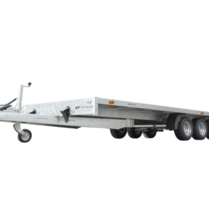Grúa UNITRAILER UNIPLAT 600/3 S con tres ejes 600×215 3500 KG